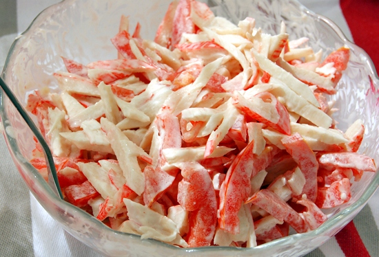 Салат Красное море