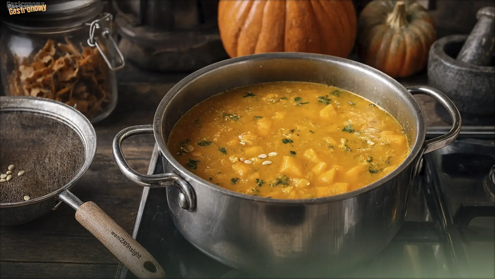 Pumpkin Scrap Broth: The Golden Stock You've Never Made Pumpkin scrap broth: zero waste stock from peels